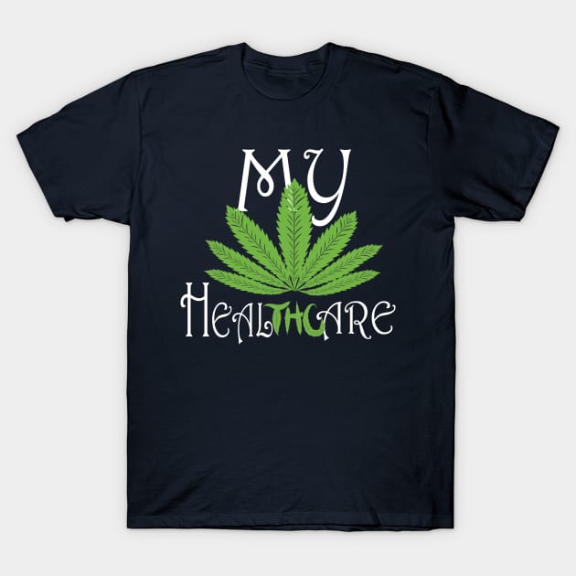 Healthcare weed T-Shirt by manal